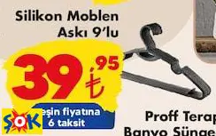 SİLİKON MOBLEN ASKI 9’LU SİLİKON MOBLEN ASKI 9’LU